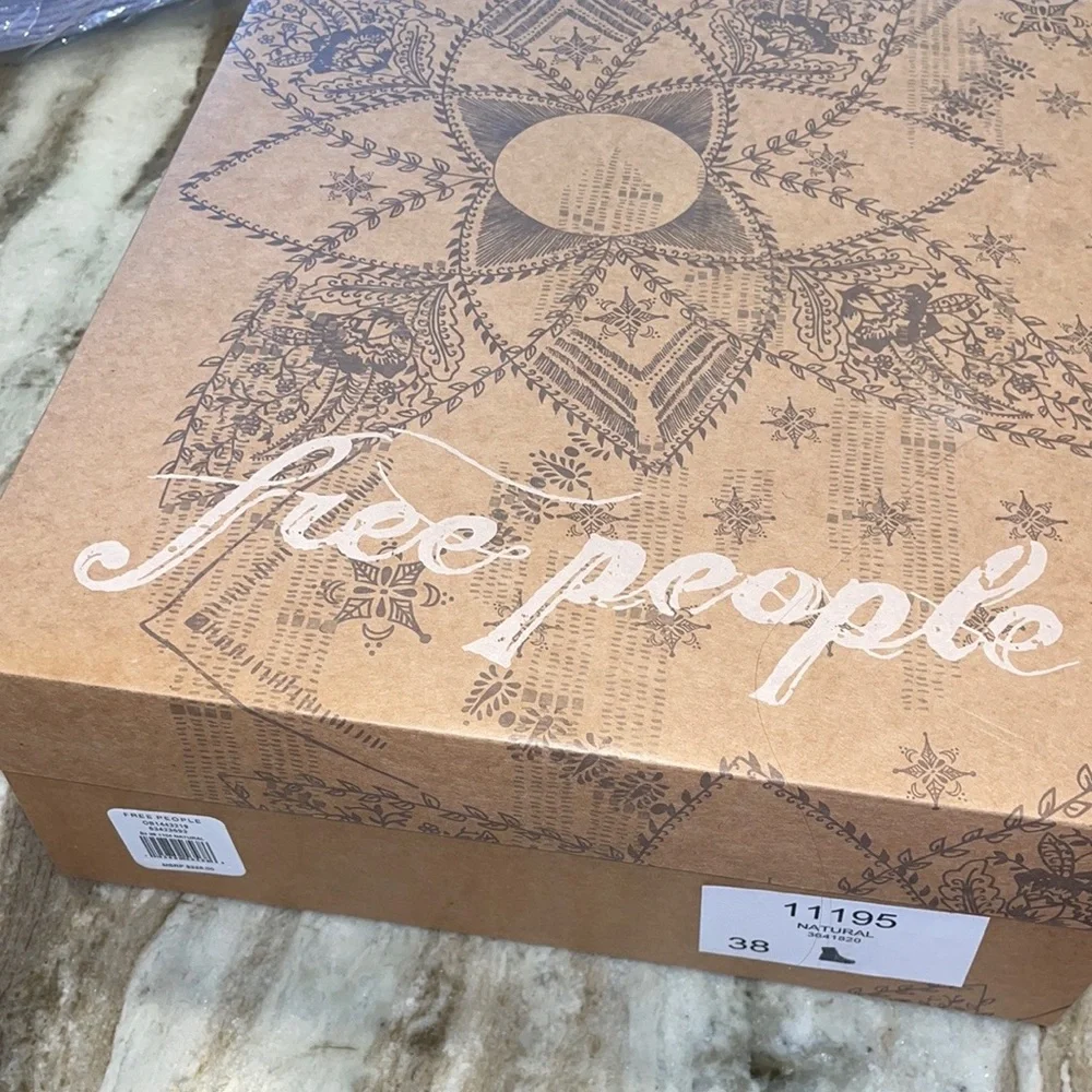 Free People Camp Out Canvas Lace-Up Boots in Natural - Picture 4 of 15
